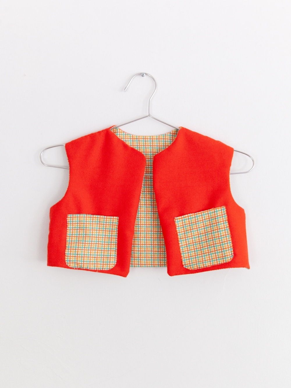 Handmade Reversible Kids Vest